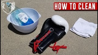 How to Clean Boxing Gloves Eliminate Stinky Odor [upl. by Holey616]