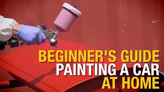 Beginners Guide How To Paint A Car At Home In 4 Easy Steps  Eastwood [upl. by Avram614]