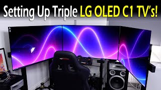 How to CORRECTLY Setup Triples  LG OLED C1  Best Gaming TV [upl. by Edlyn216]