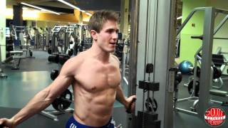 How To Low Cable Chest Fly [upl. by Riba]