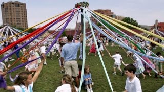 The May Pole tradition [upl. by Malanie]