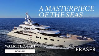 ACE 85M 279 Lurssen Yacht for sale  Superyacht walkthrough [upl. by Naman]