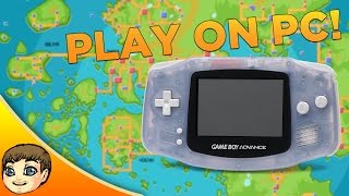 How to Play GBA Games on PC  GameBoy Emulation Tutorial w VisualBoy Advance [upl. by Ahtibat]