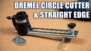 DREMEL Circle Cutter amp Straight Edge Guide Test amp Review [upl. by Ayidan]