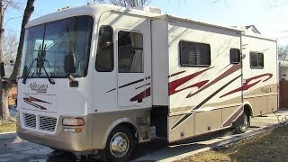 2005 Tiffin Allegro 30DA class A gas motorhome walkaround video [upl. by Columbus]