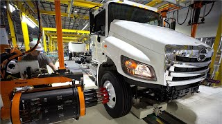 Hino Trucks Plant  Production Light and Medium Duty Trucks [upl. by Berkie754]