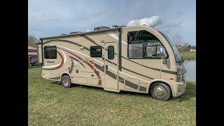 2017 Thor Vegas 252 Mini Class A Gas Motorhome WalkAround Tutorial [upl. by Armat]