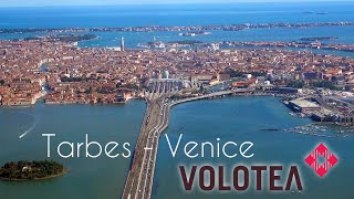 FLIGHT REPORT TARBES LOURDES VENICE VOLOTEA AIRBUS [upl. by Franz]