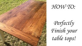 How to finish your dining table professionally [upl. by Zarla]