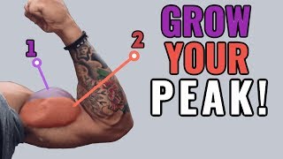 How to Grow Your Biceps Peak 4 ScienceBased Tips [upl. by Aydin]