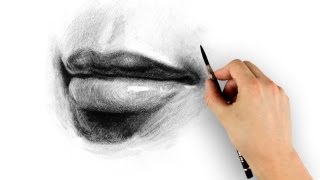 How to Draw Lips  Step by Step [upl. by Naiviv]