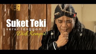 Didi Kempot  Suket Teki  Dangdut Official Music Video [upl. by Venterea550]