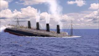 Sinking of the Lusitania HD Animation [upl. by Ennylcaj]