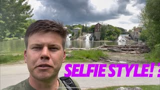 Selfie Style Disc Golf  Vergennes Vermont [upl. by Iru665]