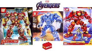 Unoffical LEGO COLLECTION 2020 IRON MAN HULKBUSTER Unofficial LEGOSPEED BUILD [upl. by Sungam648]