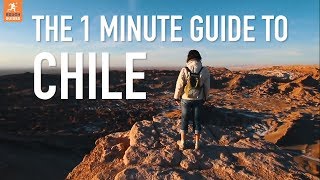 The 1 minute guide to Chile [upl. by Neerod]