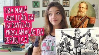 Resumo de História SEGUNDO REINADO Débora Aladim [upl. by Mackler]