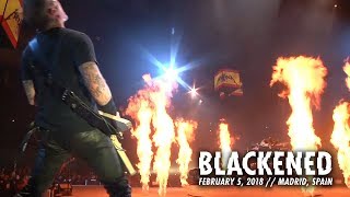 Metallica Blackened Madrid Spain  February 5 2018 [upl. by Tdnerb]