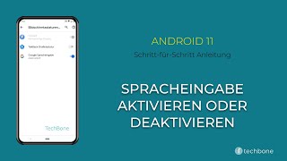 GoogleSpracheingabe einausschalten Android 11 [upl. by Wyndham993]