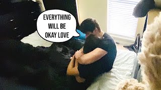 NIGHTMARE PRANK ON BOYFRIEND EMOTIONAL REACTION [upl. by Roseanna]