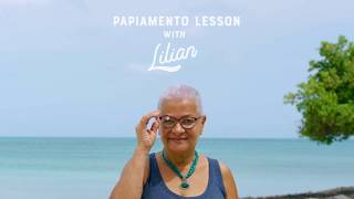 Learn Papiamento with Aruba local Lilian Pabien  Congratulations [upl. by Akinal]