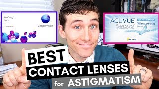 Best Contact Lenses for Astigmatism  Toric Contacts Review [upl. by Fraya961]