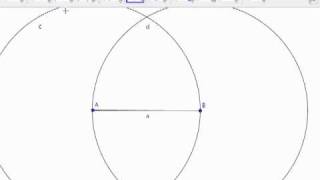 GeoGebra  8  Equilateral Triangle [upl. by Melisenda]