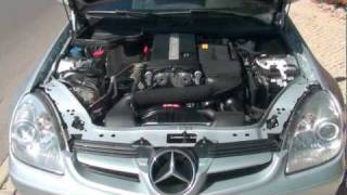 Mercedes Benz SLK 200 Kompressor  Engine R171  HD [upl. by Einnos]