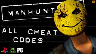 Manhunt  All Cheat Codes w Gameplay Playstation Xbox PC [upl. by Nylegna514]