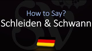 How to Pronounce Schleiden amp Schwann CORRECTLY Cell Theory  Pronunciation [upl. by Sperry]