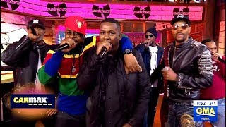 WuTang Clan  Performs Protect Ya Neck  GMA Live [upl. by Arras]