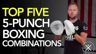 5 MUST KNOW Punch Combinations in Boxing [upl. by Ibrad]