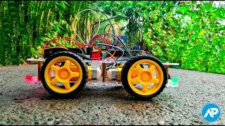 Arduino Robot Car Bluetooth Controlled Using L293D [upl. by Ecirtemed464]