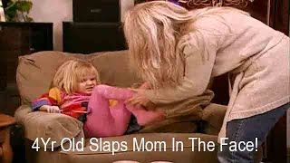 4Yr Old Slaps Mom In The Face  Supernanny [upl. by Landes402]