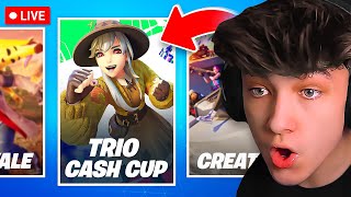 TRIO CASH CUP TOURNAMENT Fortnite Chapter 2 [upl. by Hilten115]