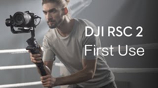 DJI RSC 2  How to Use DJI RSC 2 [upl. by Ynittirb]