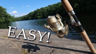 How to Use a Spinning Reel CORRECTLY [upl. by Zacharie]