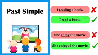 PAST SIMPLE Tense 🤔  Easy Explanation [upl. by Angy]