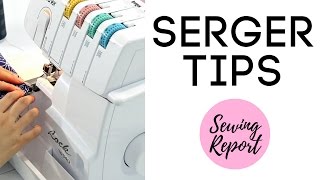 Brother 1034D Serger  Tips amp Lessons Learned  SEWING REPORT [upl. by Dolli]