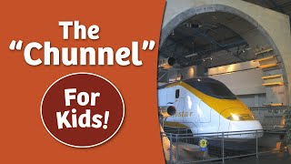 Channel Tunnel Chunnel History for Kids  Bedtime History [upl. by Zared]