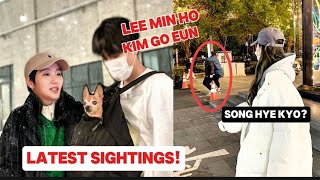 LEE MIN HO SECRETLY FOLLOWED KIM GO EUN LATEST SIGHTINGS [upl. by Sheng46]