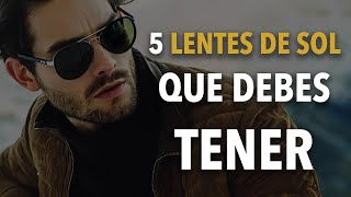 5 GAFAS que todo HOMBRE debe tener [upl. by Ayotan]