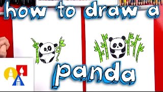 How to Draw a Panda Bear [upl. by Euqcaj563]