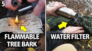 50 Wilderness Survival amp Camping Tips [upl. by Peck]