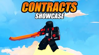 Barbarian Kit Contracts Showcase Roblox BedWars [upl. by Annahc89]