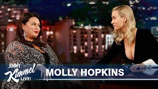 Guest Host Brie Larson Interviews Molly Hopkins from 90 Day Fiance [upl. by Amelie22]