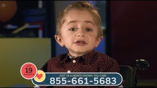 Shriners Hospitals commercial Kalebs Story [upl. by Lindholm]