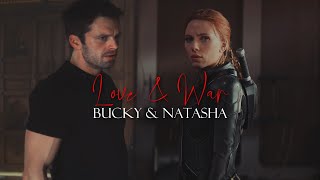 Bucky amp Natasha  Love amp War [upl. by Annairt]