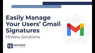 Gmail Signature Management Tool  How to Change User Signatures [upl. by Attenaj]