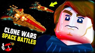 Lego Star Wars Clone Wars DESTROYING Capital Ships [upl. by Leveroni]